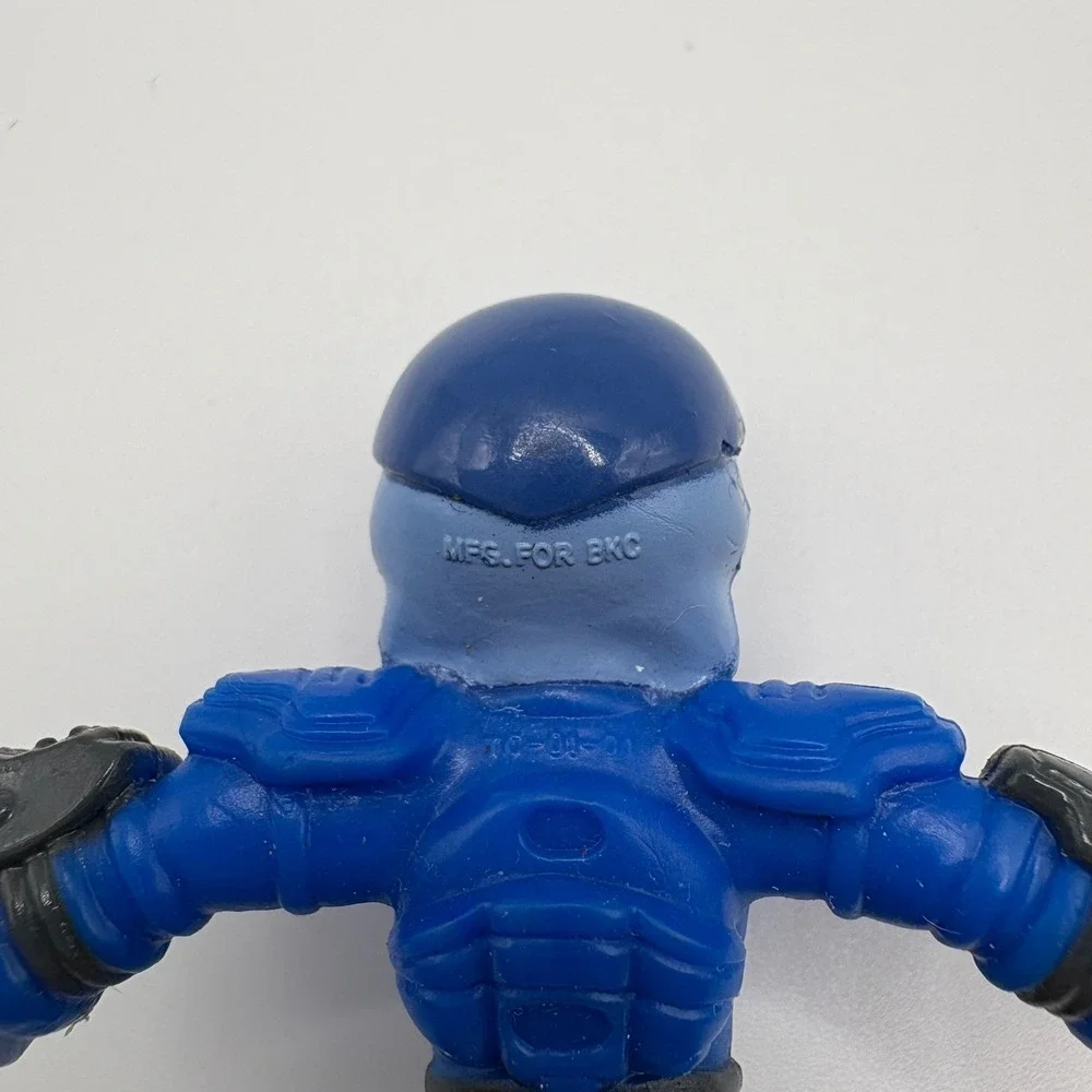 Burger King Small Soldiers Alien Action Figure Blue Tactical Toy 2001 BKC 3in